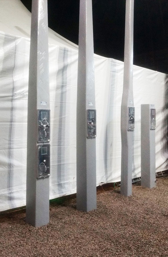 Poste de Entrada de PRFV